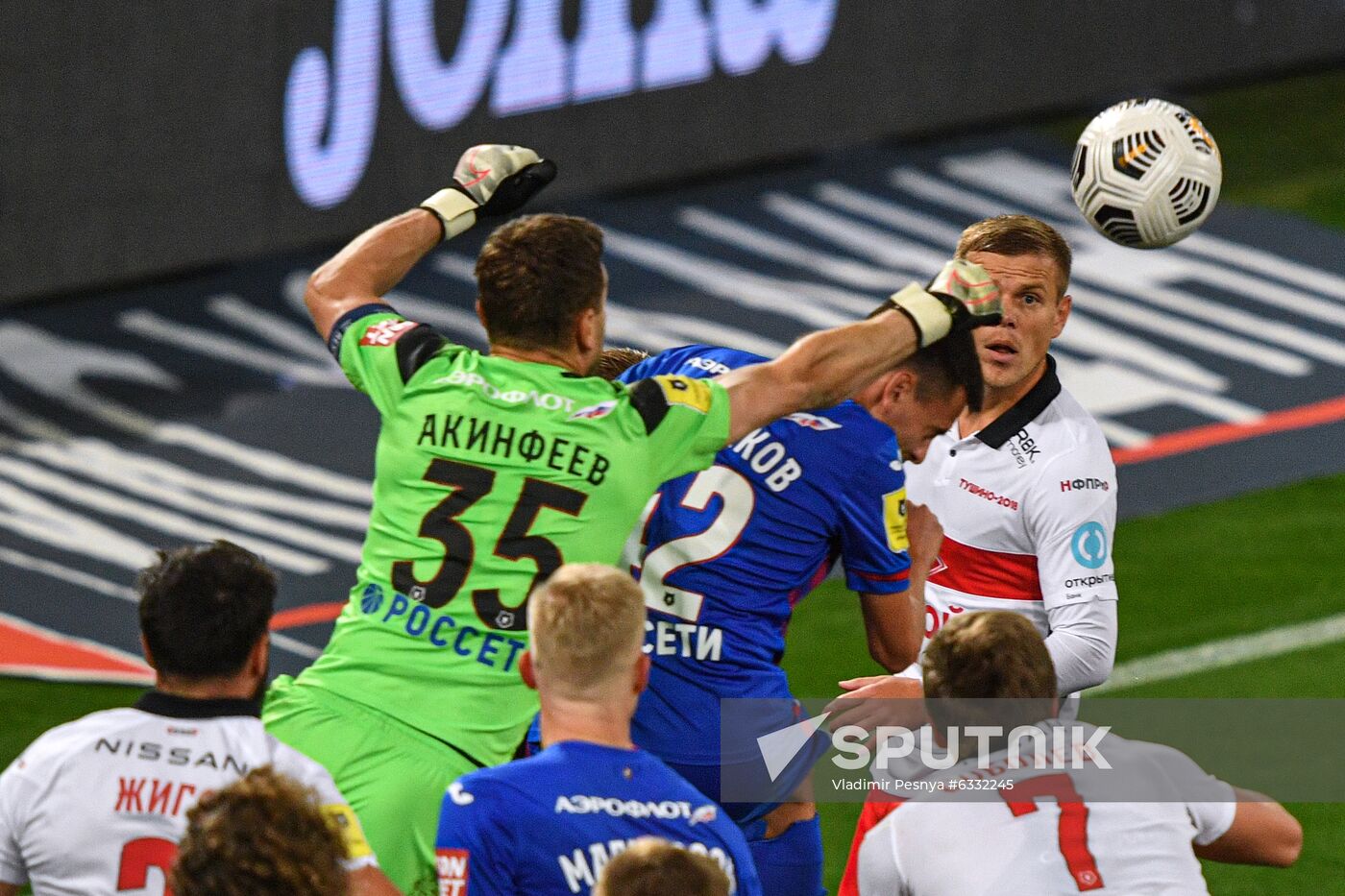 Russia Soccer Premier-League CSKA - Spartak