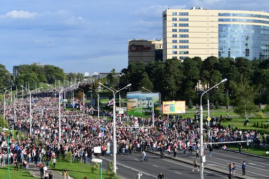 Belarus Presidential Election Protest