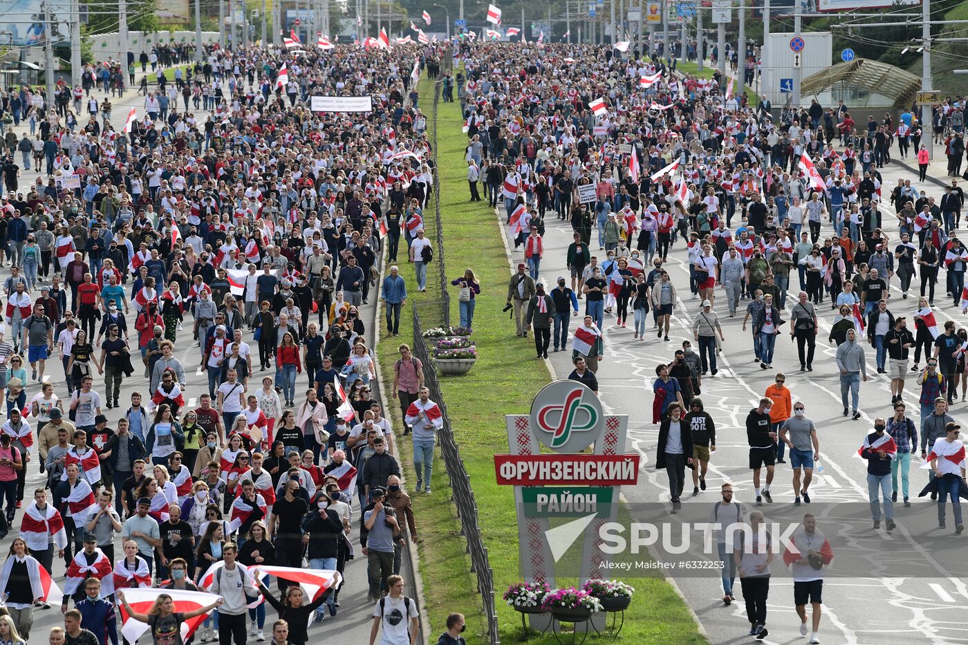 Belarus Presidential Election Protest
