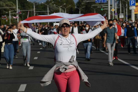 Belarus Presidential Election Protest