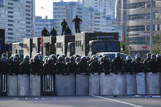 Belarus Presidential Election Protest