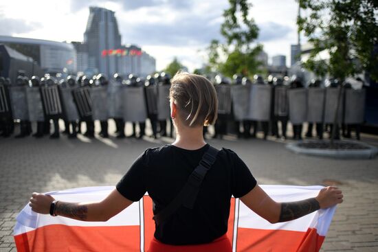 Belarus Presidential Election Protest