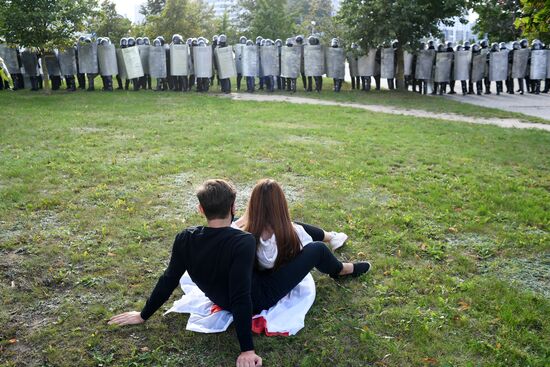 Belarus Presidential Election Protest