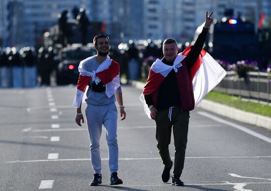 Belarus Presidential Election Protest