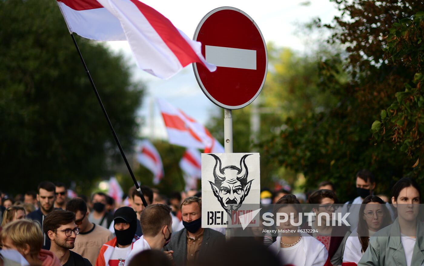 Belarus Presidential Election Protest