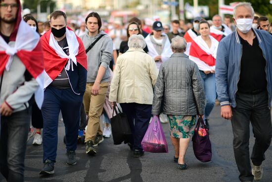 Belarus Presidential Election Protest