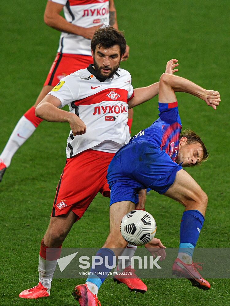 Russia Soccer Premier-League CSKA - Spartak