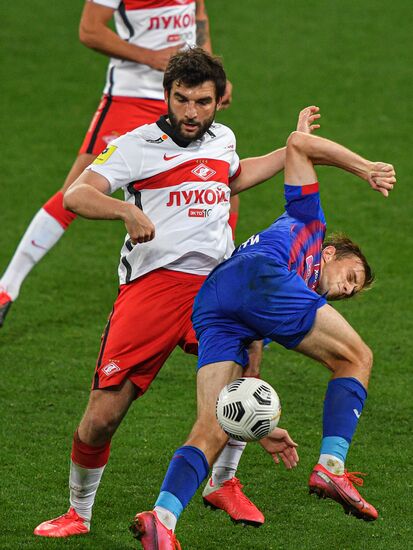 Russia Soccer Premier-League CSKA - Spartak