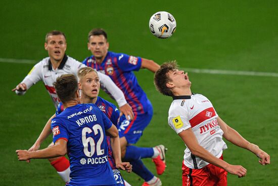 Russia Soccer Premier-League CSKA - Spartak