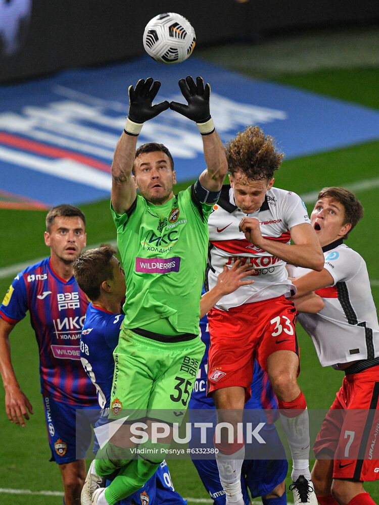 Russia Soccer Premier-League CSKA - Spartak