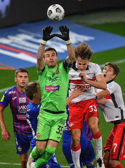 Russia Soccer Premier-League CSKA - Spartak