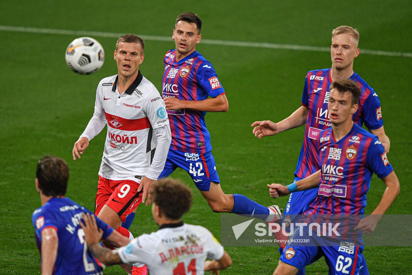 Russia Soccer Premier-League CSKA - Spartak