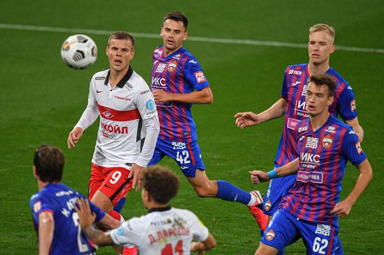 Russia Soccer Premier-League CSKA - Spartak