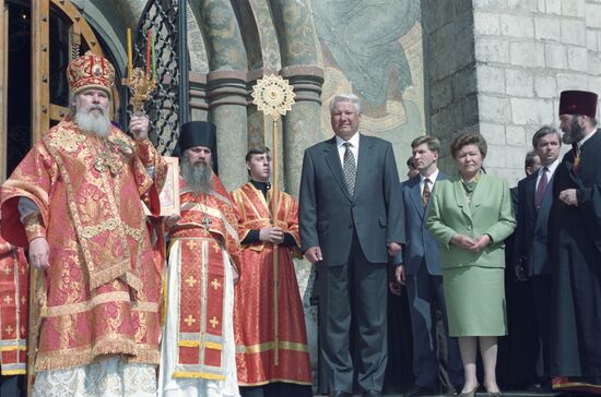 Easter celebrations at Dormition Cathedral