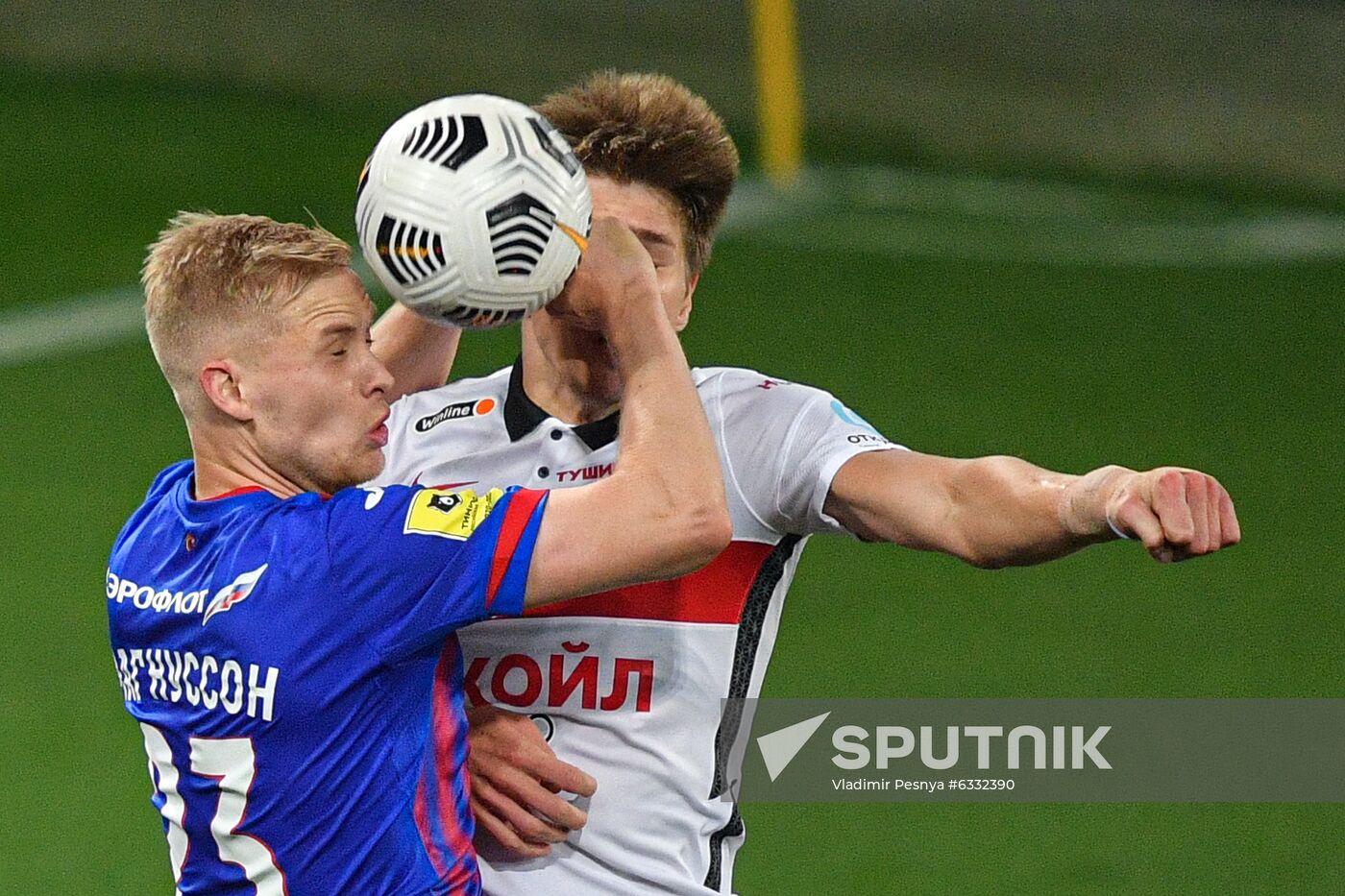 Russia Soccer Premier-League CSKA - Spartak