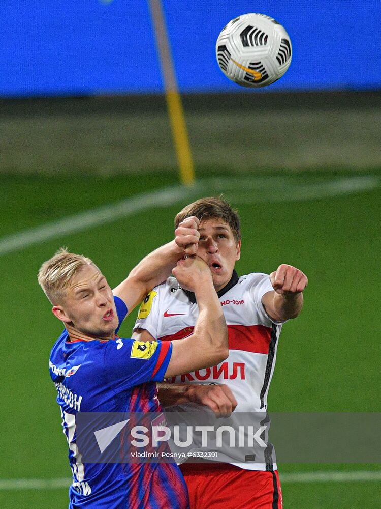 Russia Soccer Premier-League CSKA - Spartak