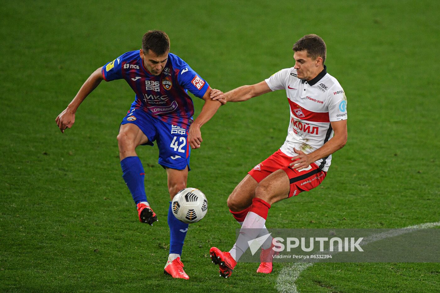 Russia Soccer Premier-League CSKA - Spartak