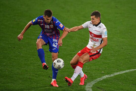 Russia Soccer Premier-League CSKA - Spartak