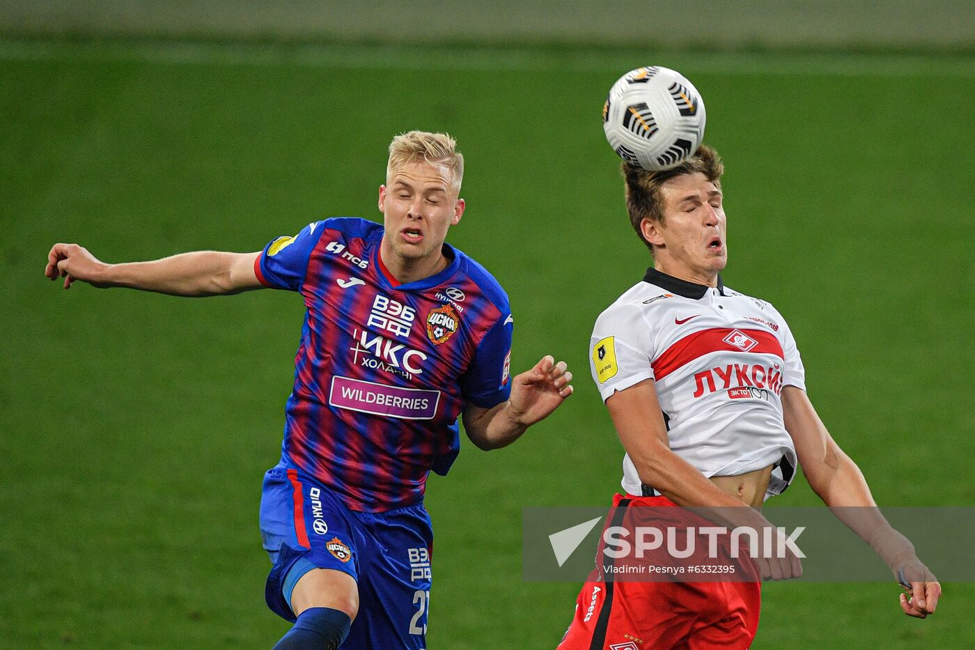 Russia Soccer Premier-League CSKA - Spartak