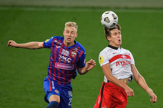 Russia Soccer Premier-League CSKA - Spartak