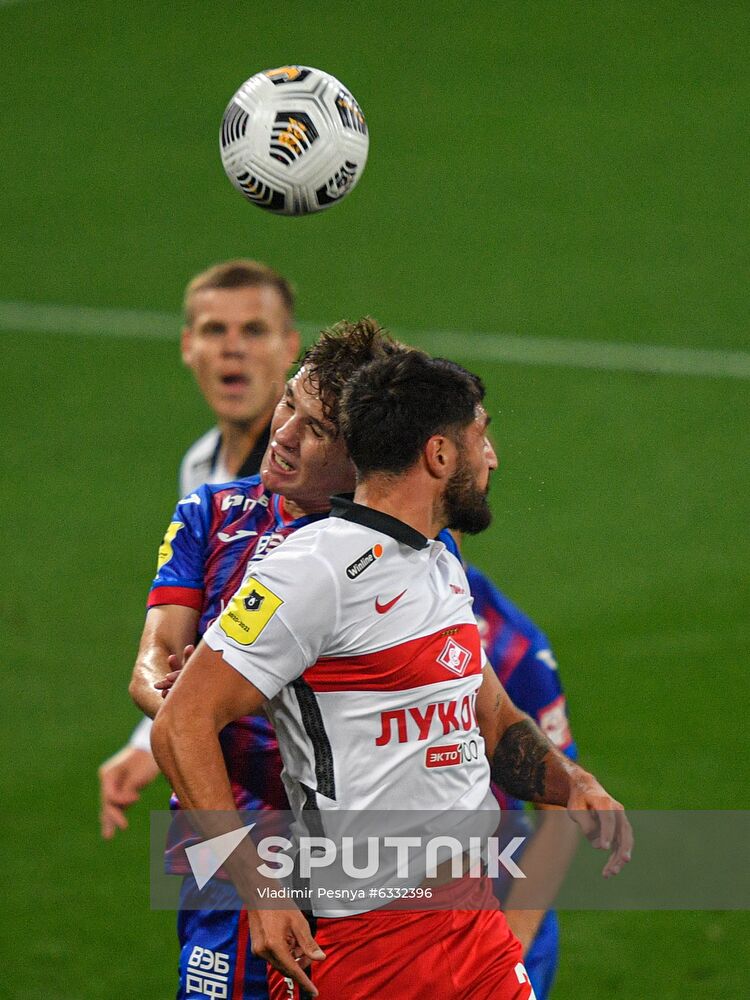 Russia Soccer Premier-League CSKA - Spartak