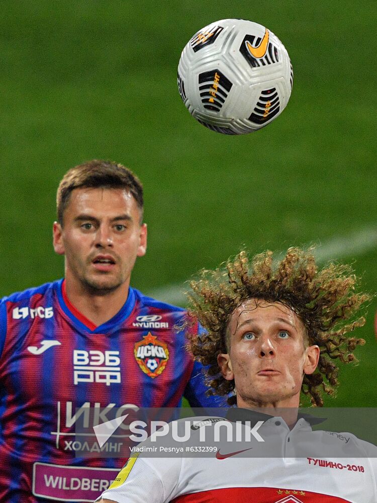 Russia Soccer Premier-League CSKA - Spartak