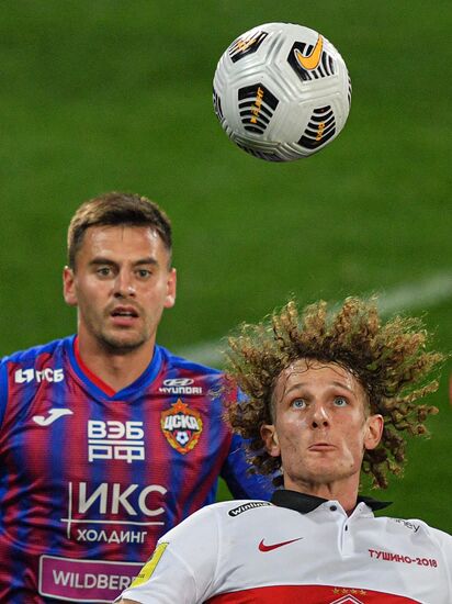 Russia Soccer Premier-League CSKA - Spartak