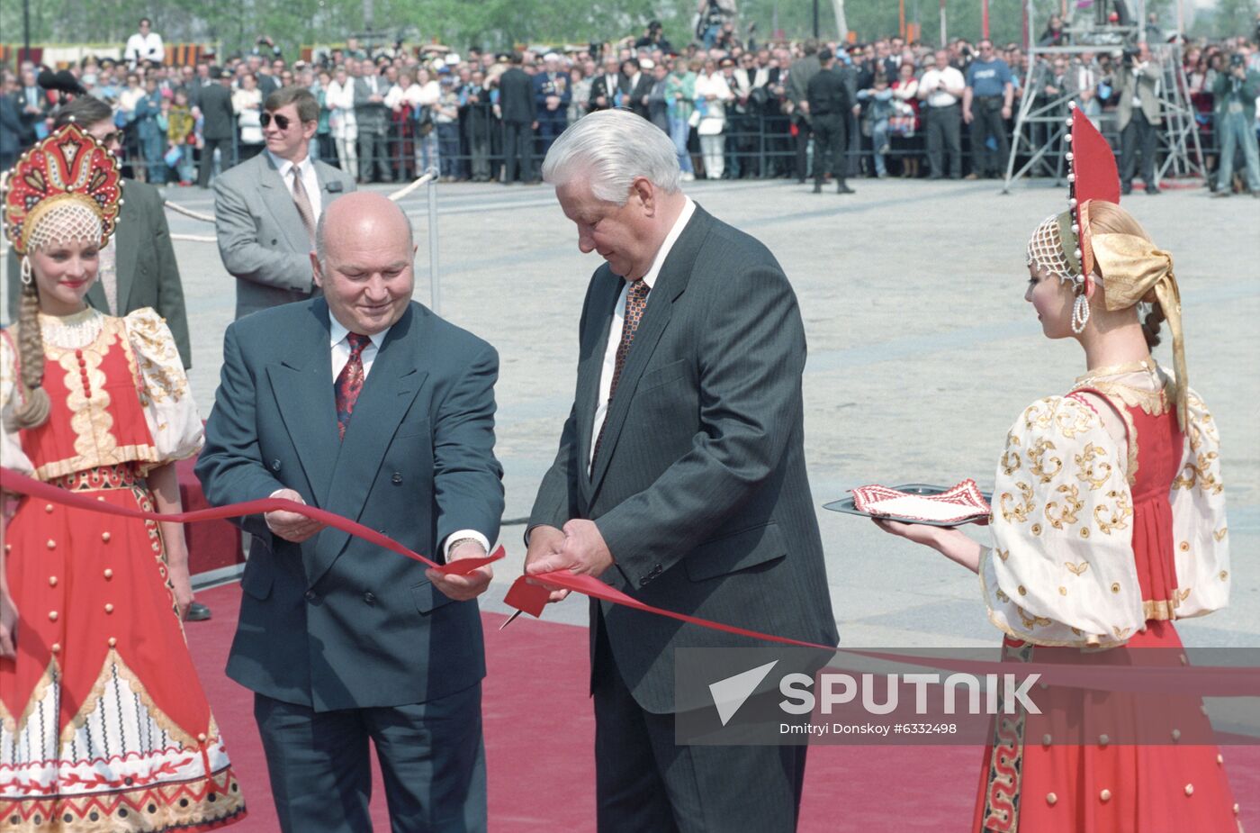 Ceremony to open Victory Park at Poklonnaya Hill