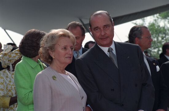 President of France Jacques Chirac