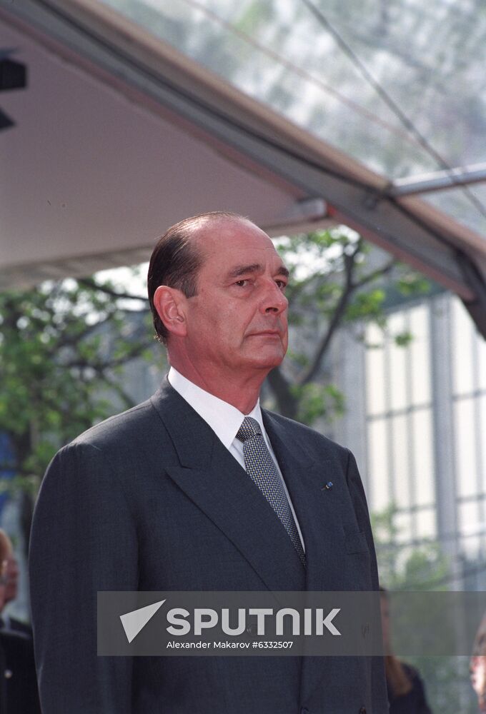President of France Jacques Chirac