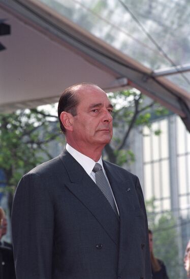 President of France Jacques Chirac