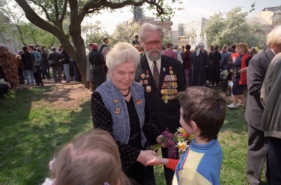 May 9 celebrations in Moscow