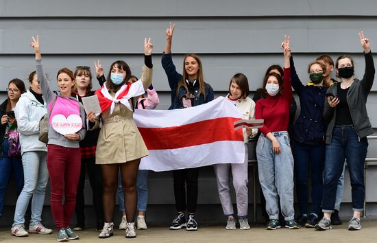 Belarus Presidential Election Protest 