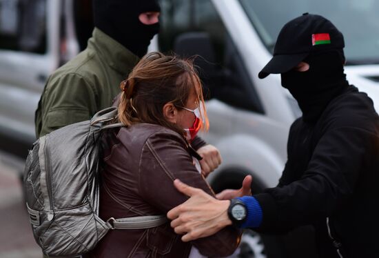 Belarus Presidential Election Protest