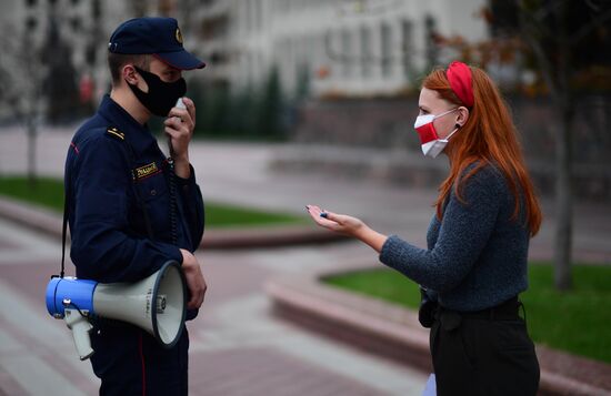 Belarus Presidential Election Protest