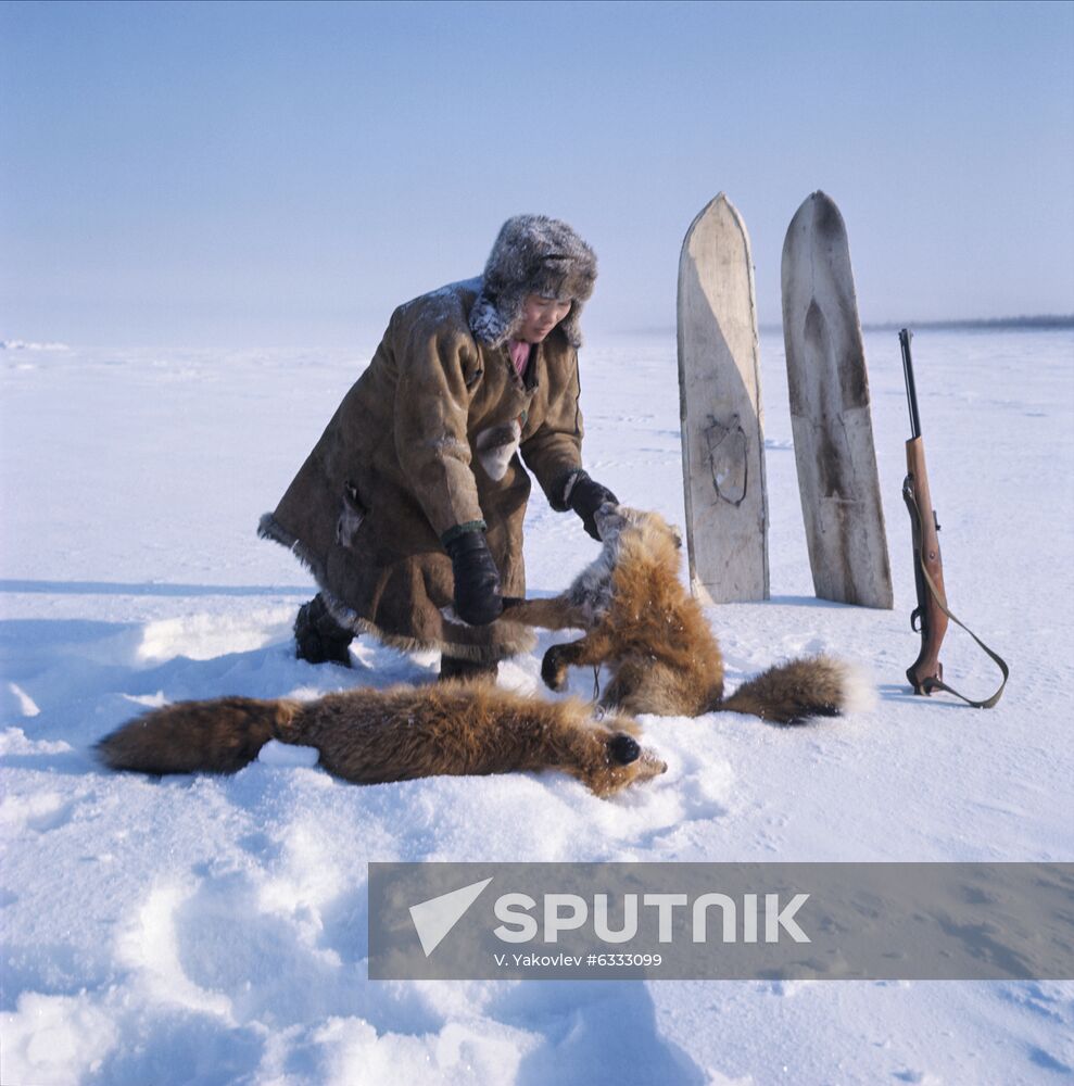 Yakutian hunter Innokenty Sadovnikov