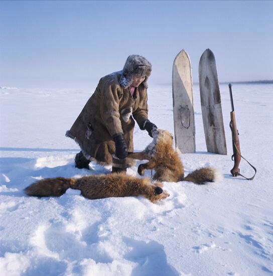 Yakutian hunter Innokenty Sadovnikov