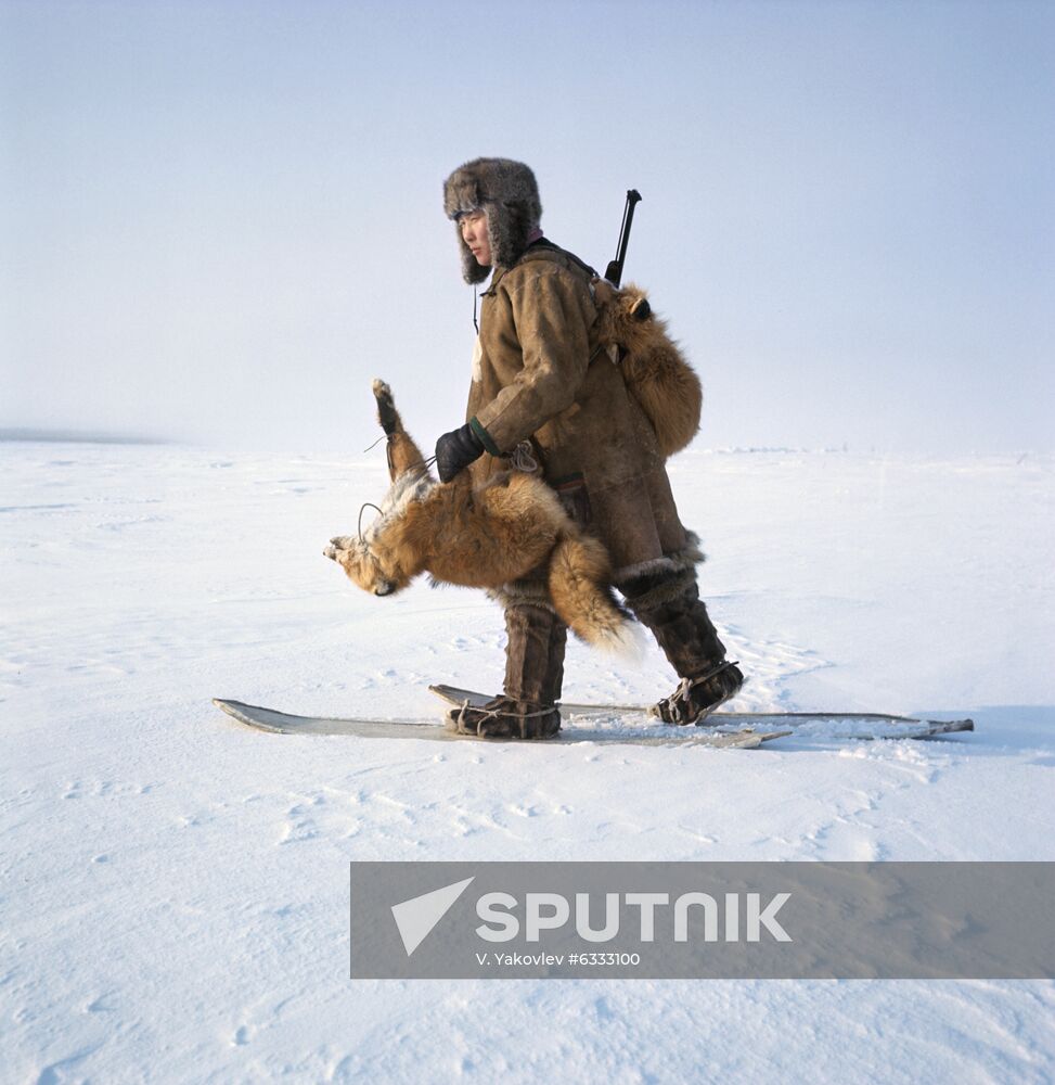 Yakutian hunter Innokenty Sadovnikov