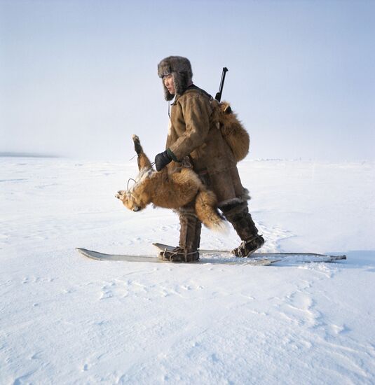 Yakutian hunter Innokenty Sadovnikov