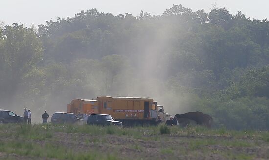 Ukraine Gas Pipeline Depressurization