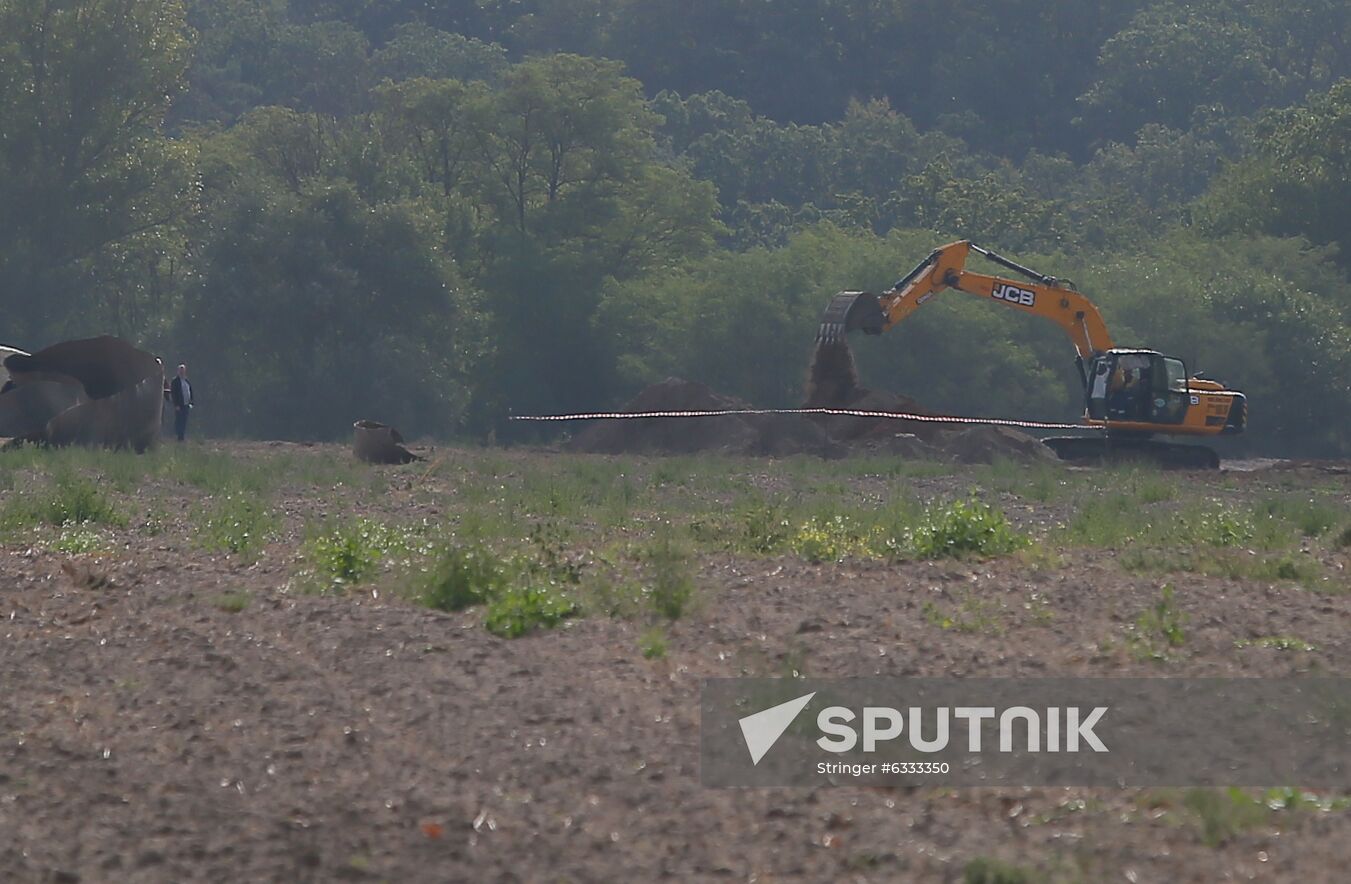 Ukraine Gas Pipeline Depressurization