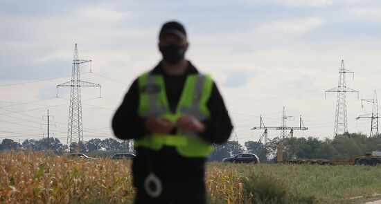 Ukraine Gas Pipeline Depressurization