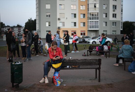 Belarus Presidential Election Protest 