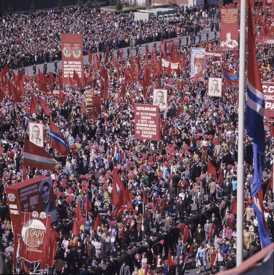 May 1 celebrations in Moscow