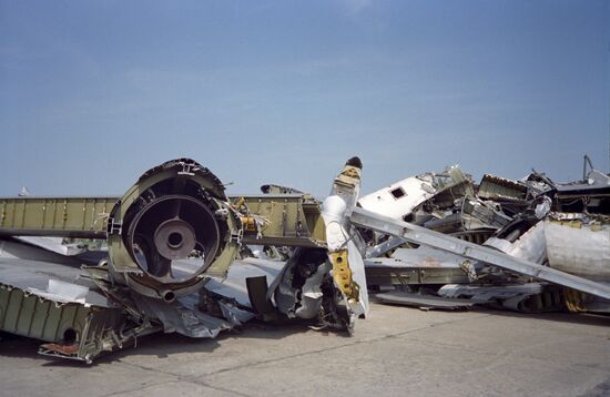 Air force base for dismantling and eliminating Russian Air Force's weapons