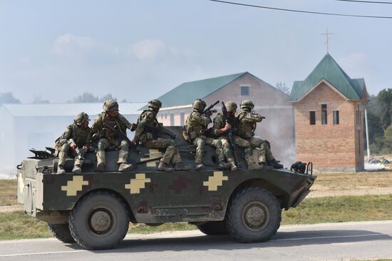 Ukraine NATO Military Drills