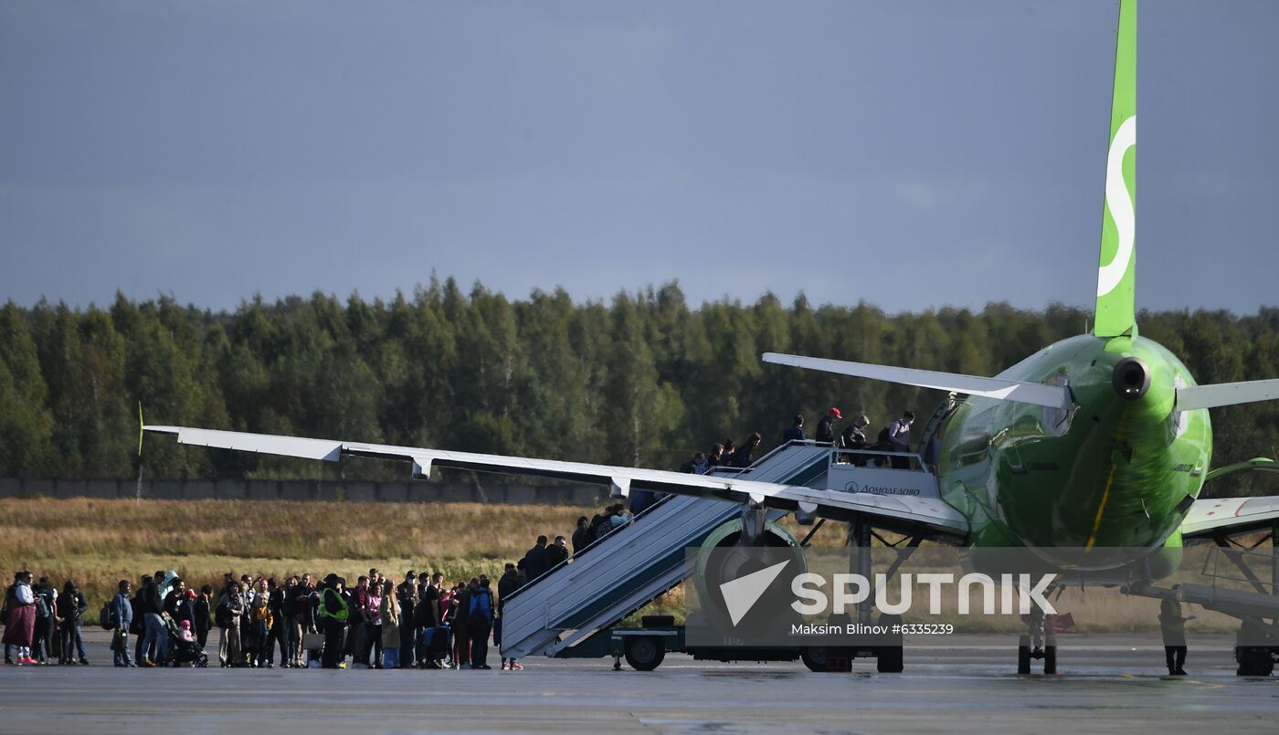 Russia Сoronavirus International Flights Resumed