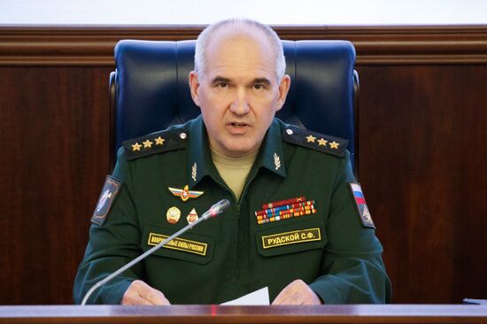 Russia Defence Ministry Briefing