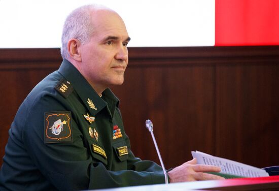 Russia Defence Ministry Briefing