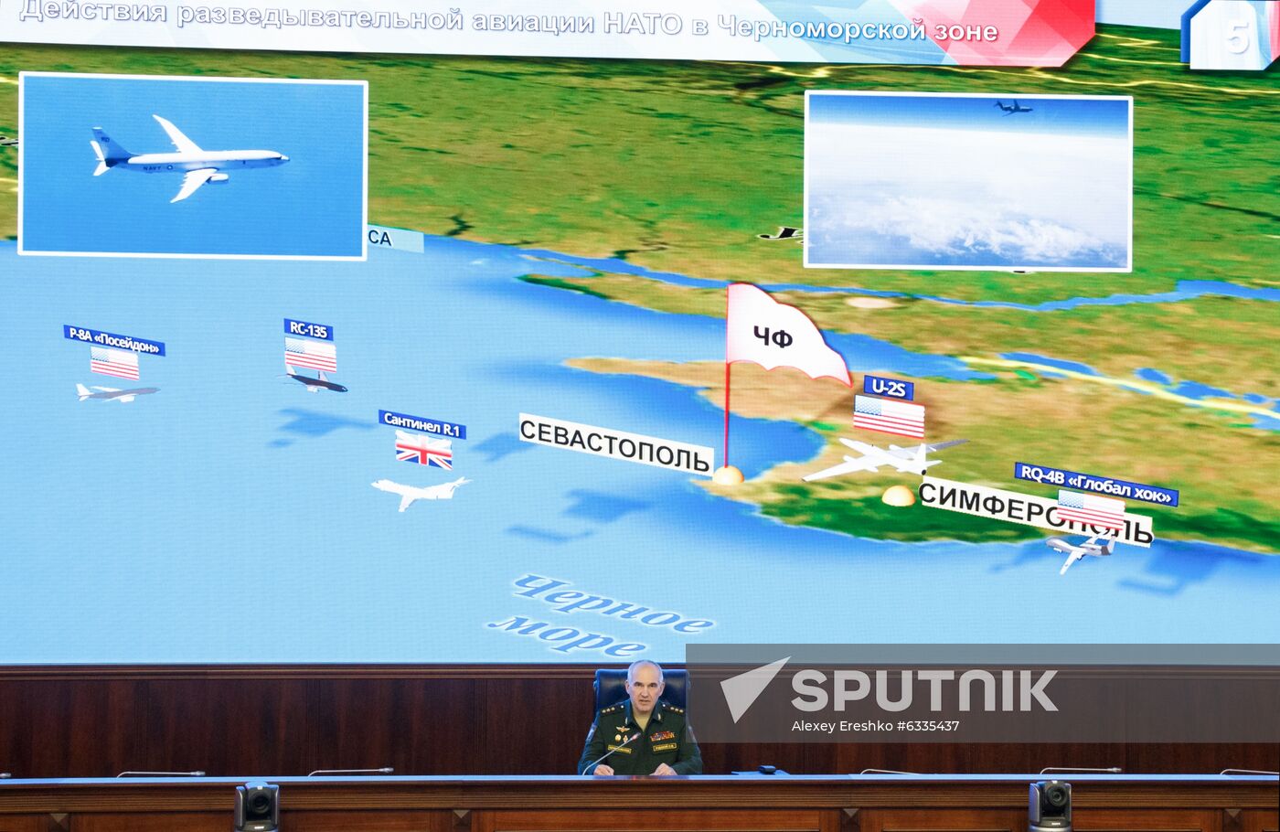 Russia Defence Ministry Briefing